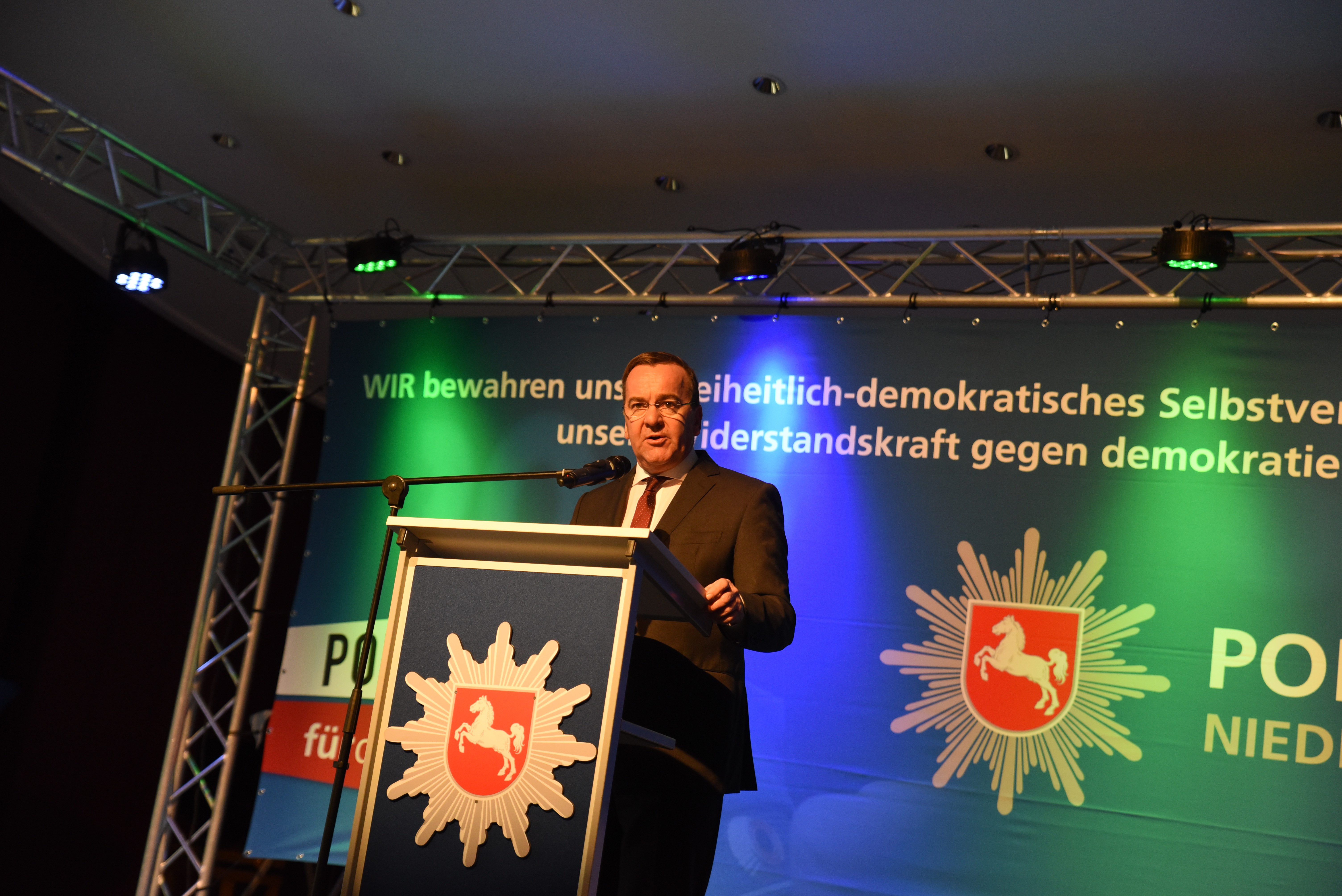 Niedersächsischer Minister für Inneres und Sport, Boris Pistorius