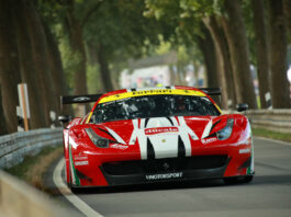Luca Gaetani (I) im Ferrari 458 GT3